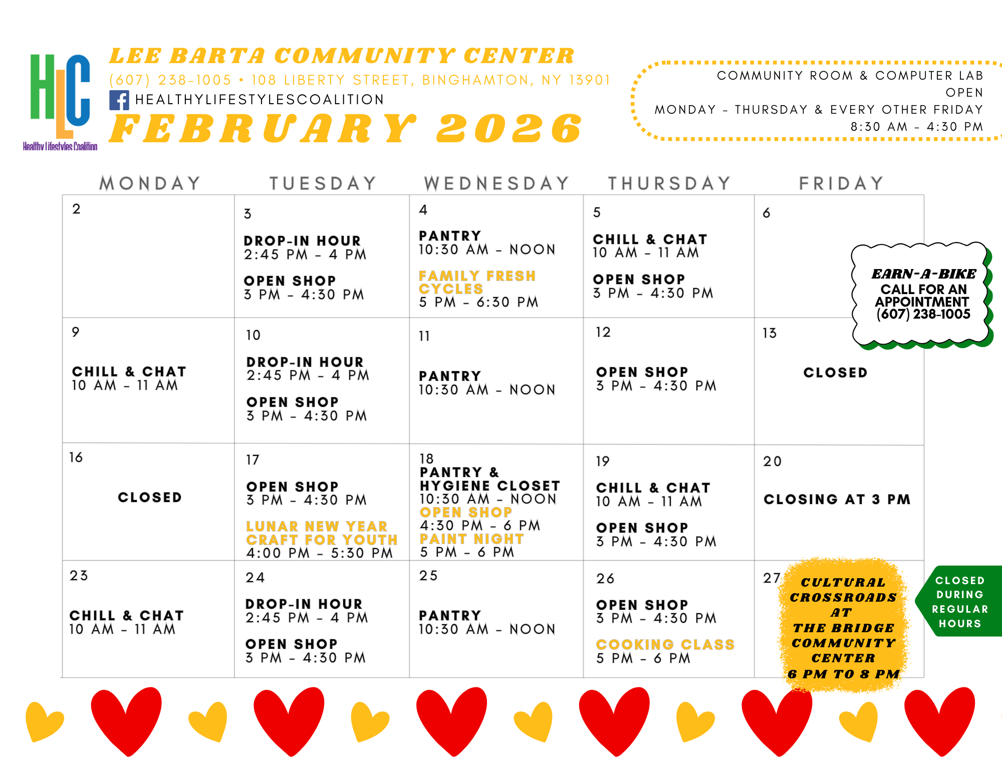 February 2026 Calendar